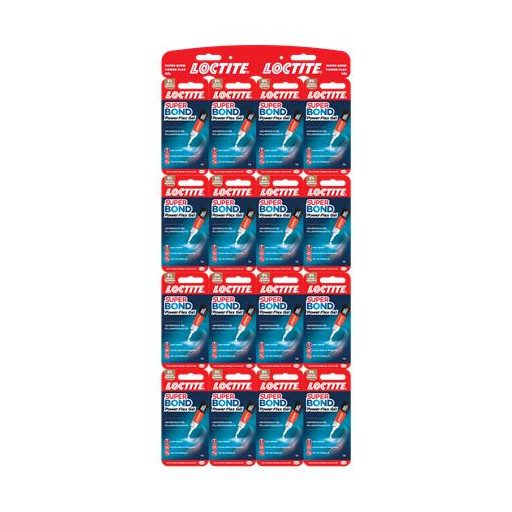 Pillanatragasztó gél, 2 g, HENKEL "Loctite Super Bond Power Flex Gél"