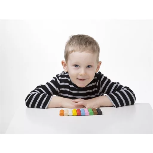 Gyurma, 200 g, 10 szín, KORES "Plastilina"