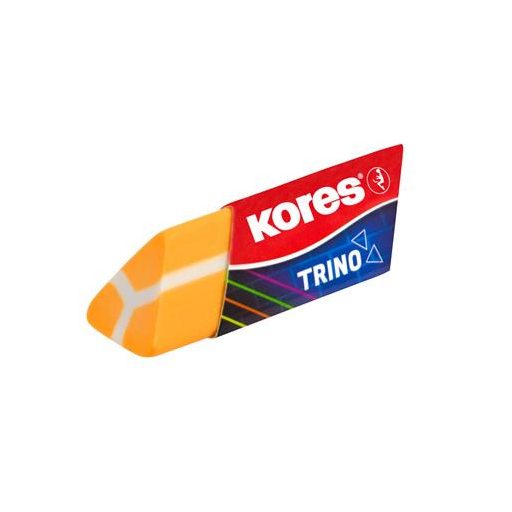 Radír, KORES "Trino", vegyes neon színek