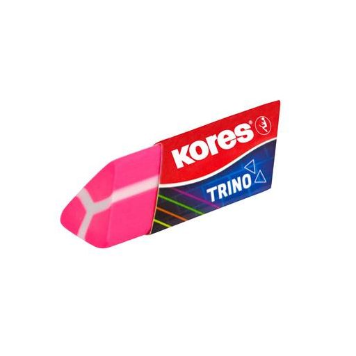 Radír, KORES "Trino", vegyes neon színek