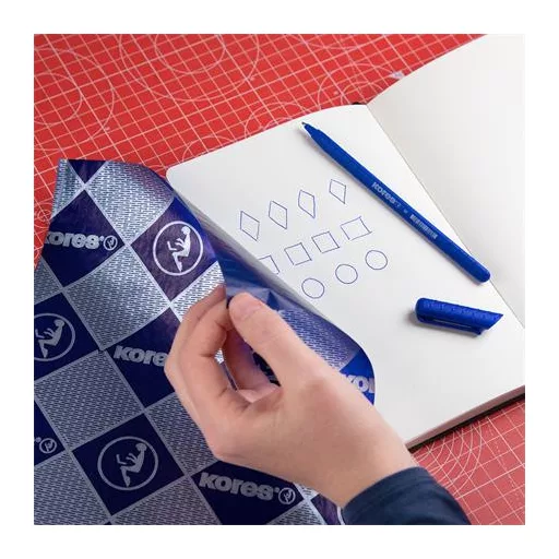 Indigó, A4, kézi, KORES, 20 lap, kék