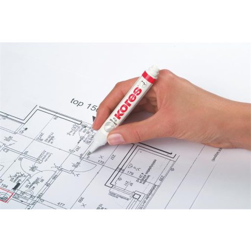 Hibajavító toll, 10 g, KORES "Metal Tip"