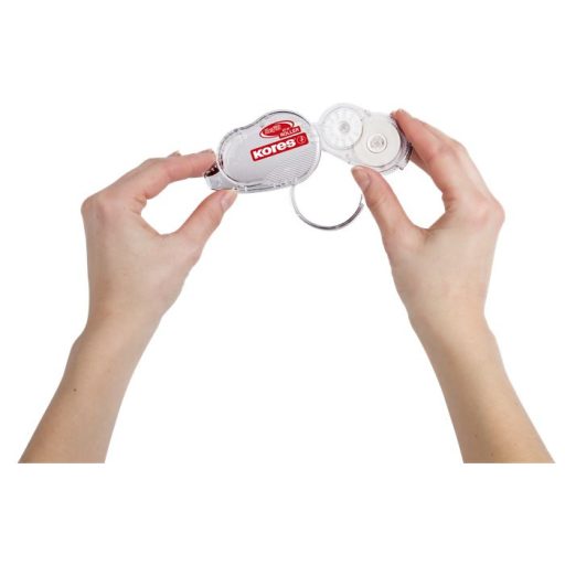 Hibajavító roller, 4,2 mm x 10 m, utántölthető, KORES "Refill Roller"