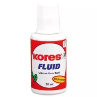   Hibajavító folyadék, oldószeres, 20 ml, KORES "Fluid"
