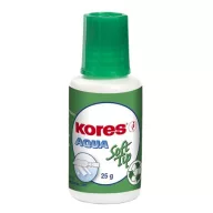   Hibajavító folyadék, vízbázisú, szivacsos, 20 ml, KORES "Aqua Soft Tip"