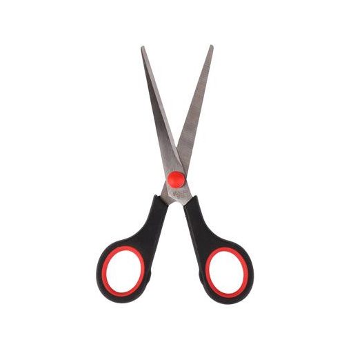 Olló, irodai, 16 cm, VICTORIA OFFICE, fekete