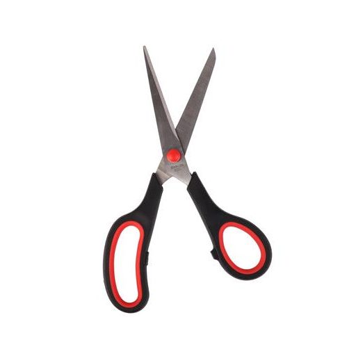 Olló, irodai, 21 cm, VICTORIA OFFICE, fekete