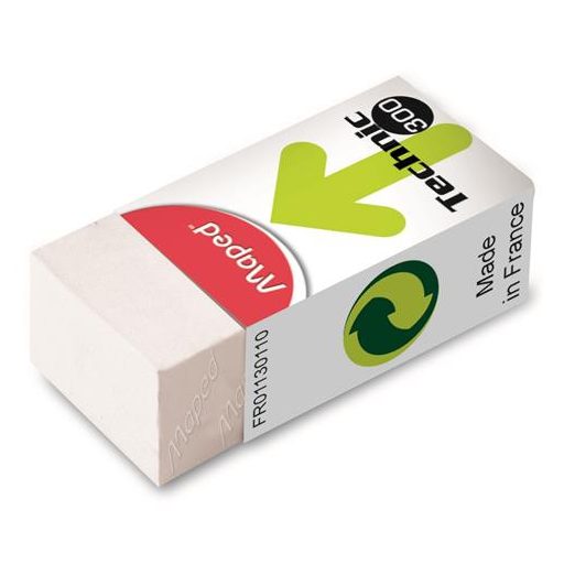Radír, papírtokkal, MAPED "Mini Technic 300"