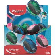   Hegyező display, egylyukú, tartályos, MAPED "Clean", vegyes színek