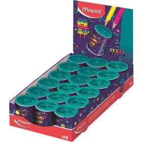   Hegyező display, kétlyukú, tartályos, MAPED "Pixel Party"