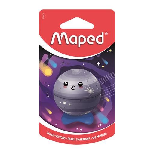 Hegyező, egylyukú, tartályos, MAPED „Planet”, bolygók, vegyes minták