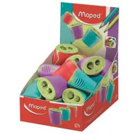   Hegyező display, kétlyukú, tartályos, MAPED "Boogy", vegyes színek