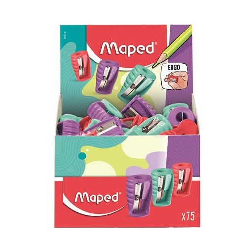 Hegyező display, egylyukú, MAPED "Boogy", vegyes színek