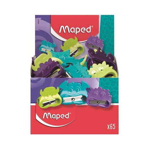 Hegyező display, egylyukú, MAPED "Vivo", szörny, vegyes színek