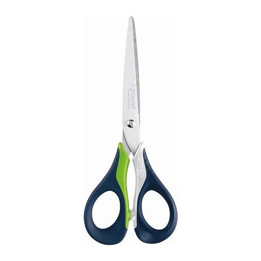 Olló, általános, 16 cm, MAPED "Sensoft 3D", vegyes színek