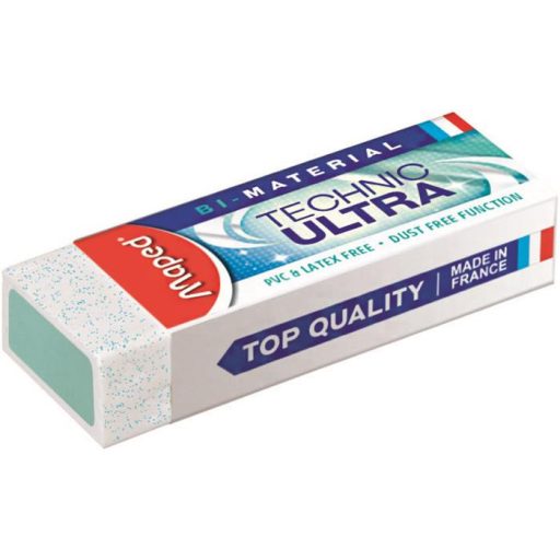 Radír display, papírtokkal, 20 db, MAPED "Technic Ultra"