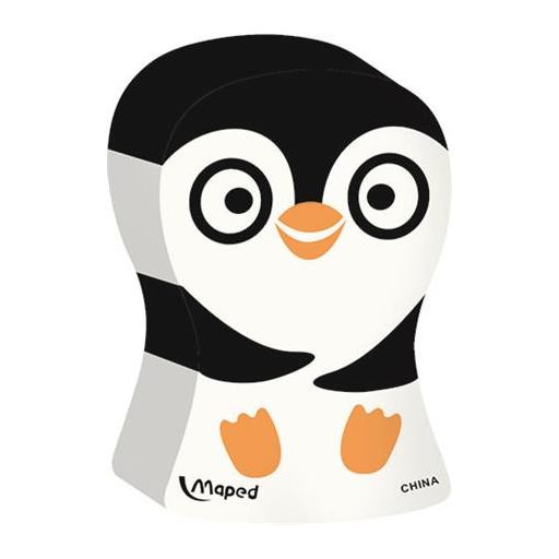 Radír, vegyes minták, MAPED "Ergo Fun Multicolor"