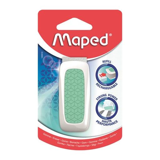 Radír, műanyag tokos, MAPED "Technic Ultra"