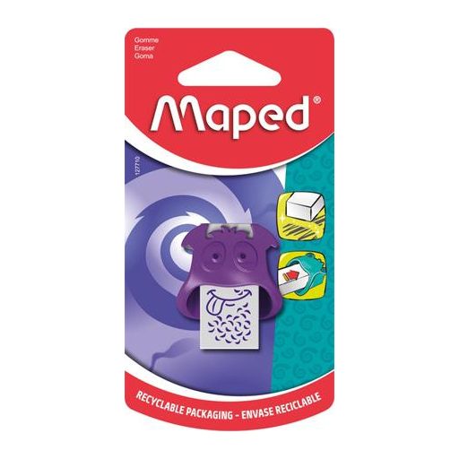 Radír, MAPED "Little Monster", vegyes színek