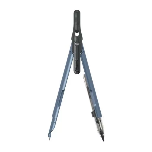 Körző, heggyel, 2in1, ceruzává alakítható, MAPED „Compass Pen”, vegyes színek