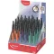 Körző display, heggyel, 2in1, ceruzává alakítható, MAPED „Compass Pen”, vegyes színek