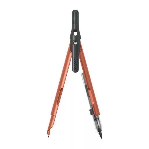Körző display, heggyel, 2in1, ceruzává alakítható, MAPED „Compass Pen”, vegyes színek