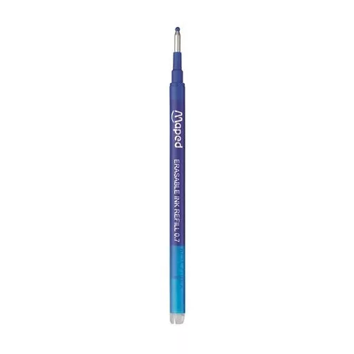 Írástanuló rollertoll, utántöltővel, 0,7 mm, radírozható, MAPED "KIDY Learn MAGIC", vegyes minták