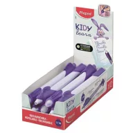   Írástanuló rollertoll, 0,7 mm, radírozható, MAPED "KIDY Learn MAGIC", nyuszi, lila, 12 db