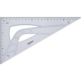   Háromszög vonalzó, műanyag, 60°, 26 cm, MAPED "Geometric"