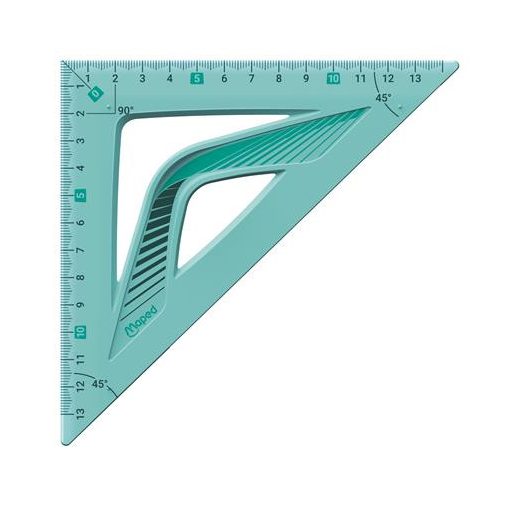 Vonalzókészlet, műanyag, hajlítható, 4 darabos, MAPED "Flex"