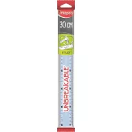   Vonalzó, műanyag, törhetetlen, 30 cm, MAPED "Study Unbreakable", vegyes színek