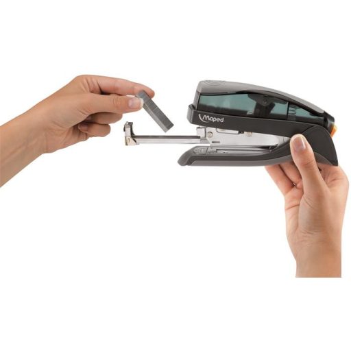 Tűzőgép, 24/6, 26/6, 25 lap, könnyített tűzés, dobozos, MAPED "Easy Half-Strip"