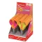 Olló, display, iskolai, 13 cm, MAPED "Soft Neon", vegyes színek