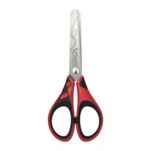 Olló, iskolai, 13 cm, MAPED "Essentials Soft"