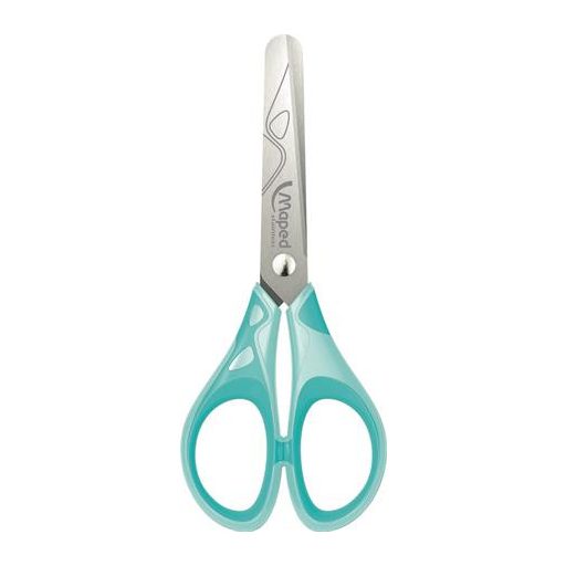 Olló display, iskolai, 13 cm, MAPED "Essentials Soft Pastel", pasztell színek