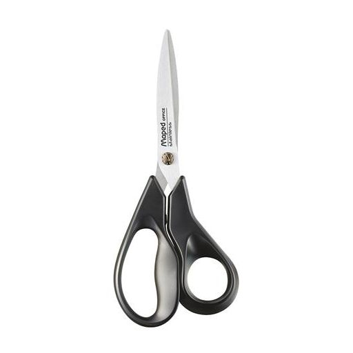 Olló, irodai, 18 cm, MAPED "Advanced Green"