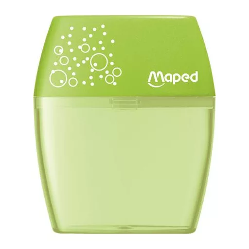 Hegyező, kétlyukú, tartályos, MAPED "Shaker", vegyes színek