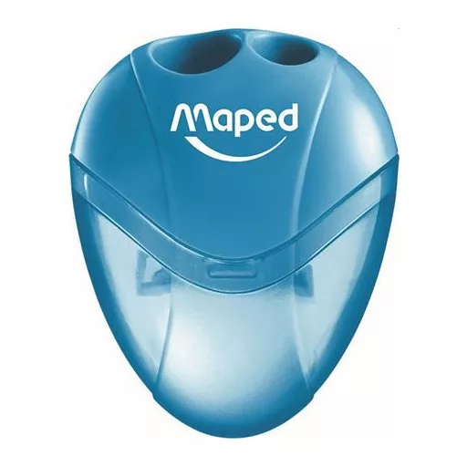 Hegyező, kétlyukú, tartályos, MAPED "I-Gloo", vegyes színek