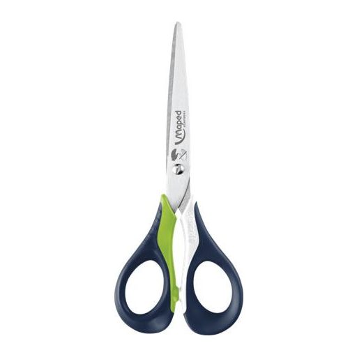 Olló, általános, 16 cm, balkezes, MAPED "Sensoft 3D", vegyes színek