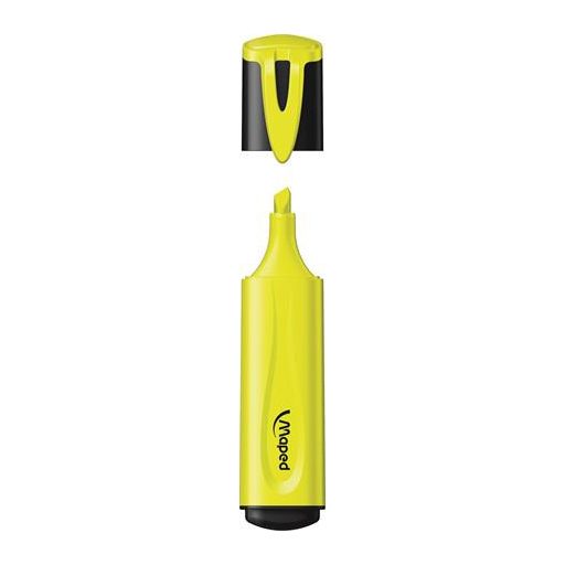 Szövegkiemelő készlet, 1-5 mm, MAPED "Fluo Peps Assorted", 12 különböző szín