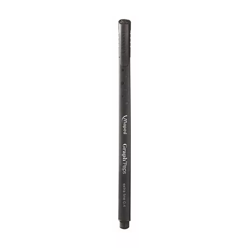 Tűfilc, 0,4 mm, MAPED "Graph'Peps", fekete