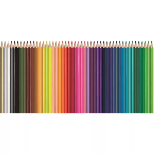 Színes ceruza készlet, háromszögletű, MAPED "Color'Peps Star", 48 különböző szín