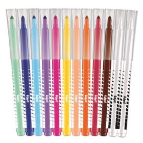   Filctoll készlet, 3,6 mm, törölhető, MAPED "Color'Peps Oops!", 10+2 különböző szín