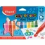 Filctoll készlet, 6,5 mm, kimosható, MAPED "Color'Peps Mini Power", 12 különböző szín