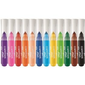   Filctoll készlet, 6,5 mm, kimosható, MAPED "Color'Peps Mini Power", 12 különböző szín