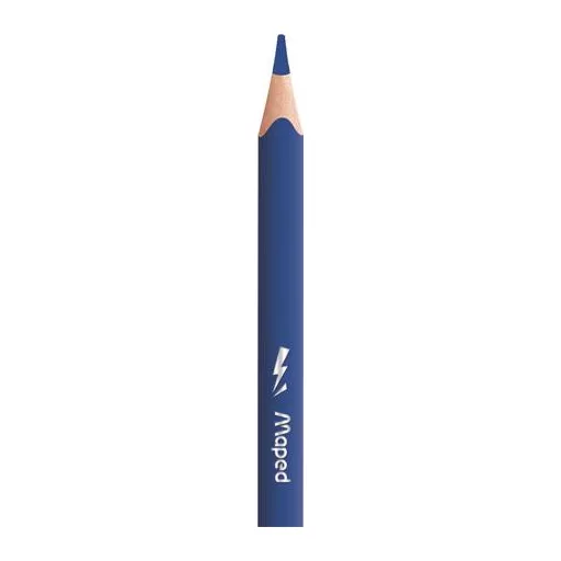 Színes ceruza készlet, háromszögletű, MAPED "Mini Color'Peps Strong", 12 különböző szín