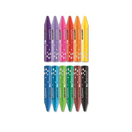 Olajpasztell kréta, MAPED "Color'Peps", 12 különböző szín
