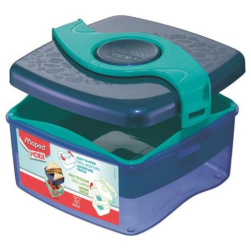 Uzsonnás doboz, MAPED PICNIK "Origins", vízkék