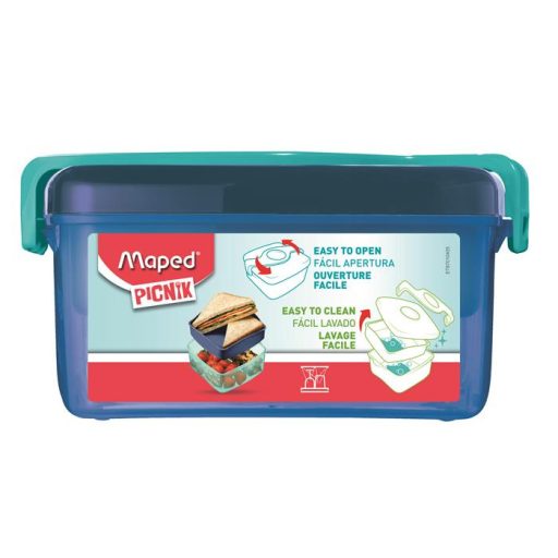 Uzsonnás doboz, MAPED PICNIK "Origins", vízkék