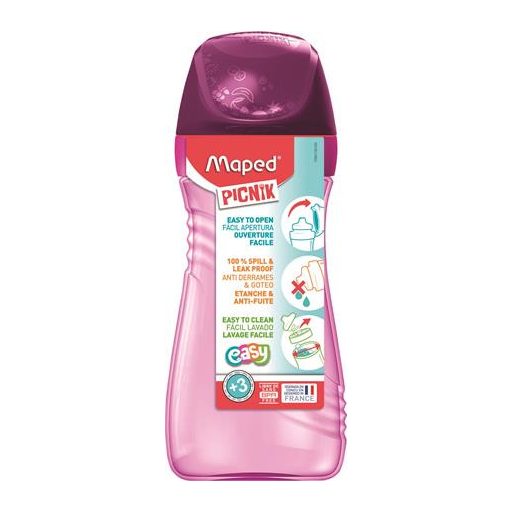 Kulacs, 430 ml, MAPED PICNIK "Origins", pink
